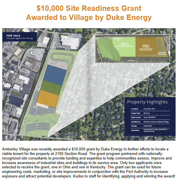 Site Readiness Grant
